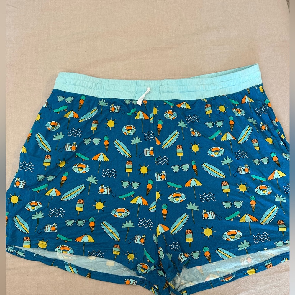 Little Sleepies Surfs up pajama shorts